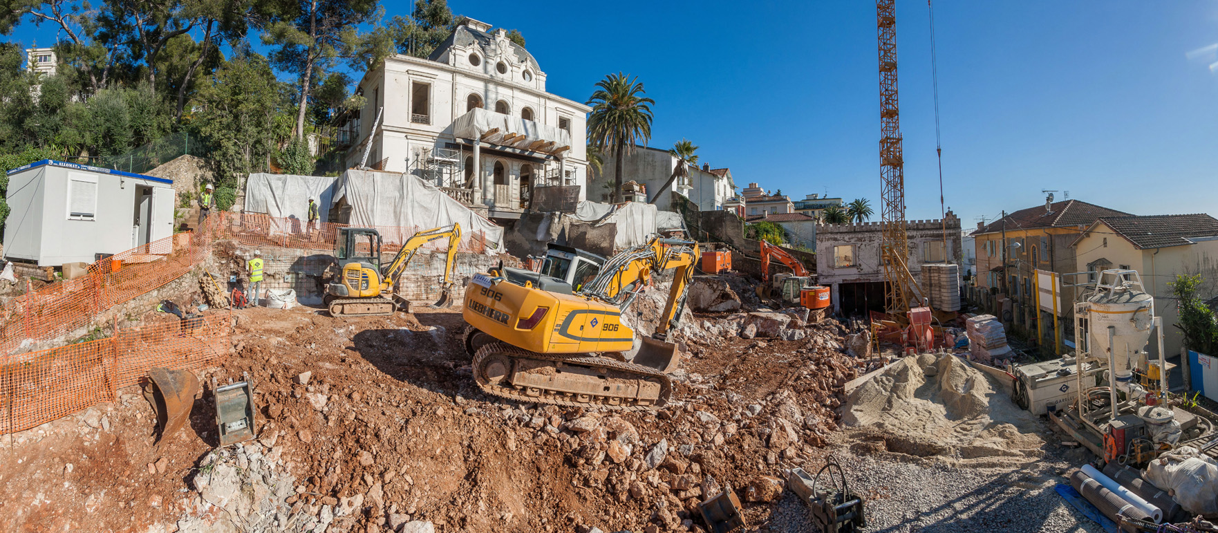 RENOVATION DU CHATEAU MONTFLEURY - NICE