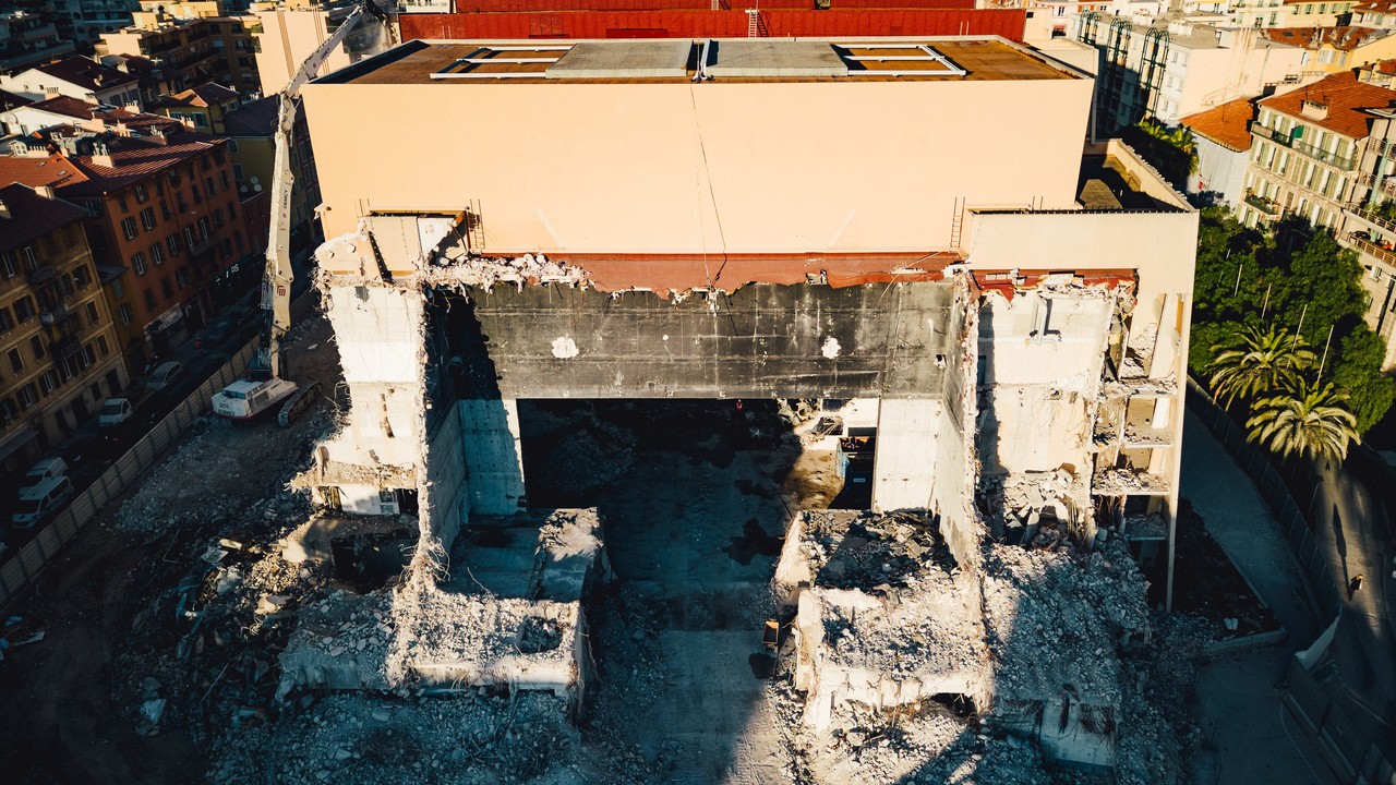 Démolition acropolis